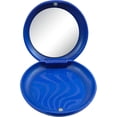 thumbnail image 1 of Dent Art Aligner Case with Mirror - Compatible with Invisalign, Smile Direct, and Other Aligners, Retainers, and Mouth Guards in Multi Colors (Sparkle Blue), 1 of 7