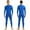 Blue, variant on Aiihoo Men's Mock Neck Long Sleeves Zentai Unitard Skin-Tight Leotard Bodysuit Dancewear Black Large