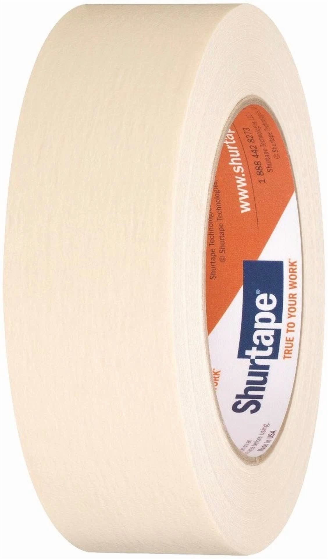 Shurtape Cp 83 Utility Grade, High Adhesion Masking Tape, 36Mm X 55M, Natural