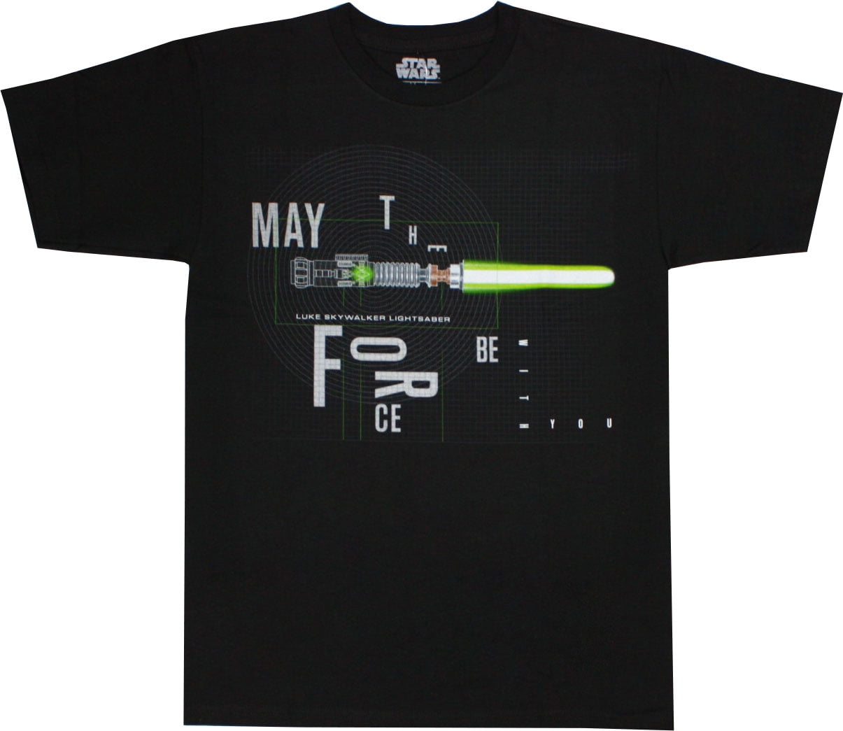 Star Wars Big & Tall Graphic Tee Luke Skywalker Saber ...