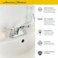 thumbnail image 4 of American Standard 7075.200 Colony Pro 1.2 GPM Centerset Bathroom Faucet - Black, 4 of 7