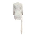 thumbnail image 3 of KaLI_store Formal Dresses for Women Wedding Guest Women's Deep V Neck Split Party Formal Bridesmaid Maxi Dress White,M, 3 of 4