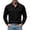 #322-Black, variant on Men Heavyweight Faux Suede Button Front Work Shirt Jacket Long Sleeve Casual Commuter Outerwear For Spring And Autumn Everyday Wear Khaki L Gift