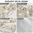 thumbnail image 2 of FORMRS Boys Swim Trunks Quick Dry Mesh Lining Beach Boardshorts, Sizes XS-XL, Gray Cartoon Goose Pattern, 2 of 7