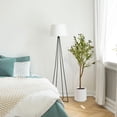 thumbnail image 7 of American Art Decor Realistic Artificial Olive Tree in a white pot Faux Plant for Home Decor, Indoor Living Room, or Office, 48", 7 of 7