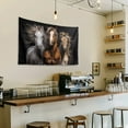 thumbnail image 4 of SEANATIVE Desert Horse Wall Tapestry Samll Tapestry for Living Room Tapestry for Bedroom Wall Cozy Mini Tapestry for Cottage Decor Compact Tapestry Kitchen Decoration, 4 of 6