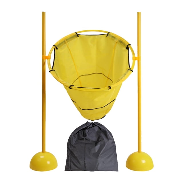 Juego de lanzamiento para interiores y exteriores, lanzamiento de sacos de arena con 10 sacos de arena, actividades de fiesta al aire libre, juego de Amarillo