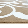 thumbnail image 6 of SUSSEXHOME Leaves Collection 5'x7' Beige&White Area Rug, Extra Soft and Comfy Carpet, Area Rugs for Kitchen, Living Room Rug, Runner Rug, Indoor Rugs for Bedroom, Machine Rug for Kids Rug, Area Rug, 6 of 7