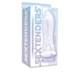 thumbnail image 2 of Adult Sex toy Bundle of Vibrating Sextenders, Ribbed And Icon Brands Wild Rose Le Point Rechargeable Silicone Suction Vibrator - Red, 2 of 5