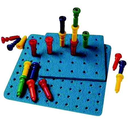 Big Little Pegboard, Perfect for young hands and minds By Lauri Ship from US