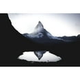 thumbnail image 3 of Ziomek, Witold 24x17 Black Modern Framed Museum Art Print Titled - Matterhorn, 3 of 5