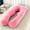 Pink, variant on TOPRenddon Washable Removable U-Shaped Maternity Pillow Cover – Hypoallergenic Pregnancy Pillow Case for Side Sleepers & Nursing (150cm x 80cm, Crystal Velvet)