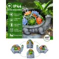 thumbnail image 2 of Estatua de tortuga para jardín solar VMANYFIRE de 28 cm con luz LED para exterior, 2 of 8