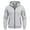 #A02-Light Gray, variant on Cargo Hoodies for Men Tactical Full Zip Pullover Sweatshirt Hooded Cargo Jacket Casual Gym Hoodie Drawstring with Zipper Pockets for Fall Winter Backcountry Walking Outdoor Trip