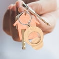 thumbnail image 5 of 4pcs Shopping Trolley Tokens Portable Key Rings Shopping Cart Tokens Grocery Keychains, 5 of 5