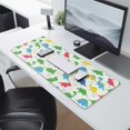 thumbnail image 2 of Long Mouse Pads for Desk,Colorful Dinosaur Paradise Pattern Desk Mats on Top Of Desks, Desk Mouse Pad Extra Large with 3mm Non-Slip Base and Stitched Edge for Gaming,Office,Work,Home 31.5"x11.8", 2 of 6