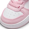 thumbnail image 2 of Nike Court Borough Low Recraft Baby/Toddler Shoes Color: White Pink Foam Size: 9 T, 2 of 3