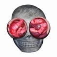 thumbnail image 2 of Juguete de Calavera con Ojos Explosivos, Gris, Aterrador y Antiestrés | Juguete Antiestrés de Descompresión | Juguete de Terror con Gusanos En Los Ojos | Regalo de Broma de Halloween para Adultos y A, 2 of 6