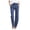 Blue QBJMAP27, variant on KEXE Womens Pants Ladies Lightweight Cotton Linen Pants Relax Straight Fit Pull String Waist Daily Walking Bottoms(M,Khaki)