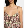 thumbnail image 4 of Madden NYC Women's Sleeveless Tiered Tank Top, Sizes XXS-XXL, 4 of 5