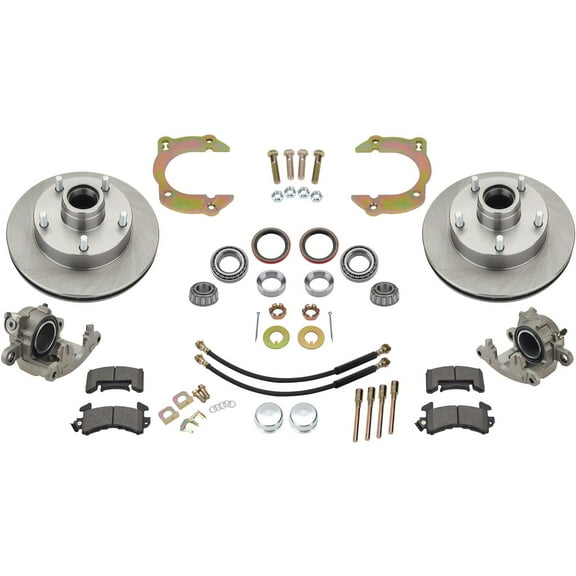 9.25" GM Metric Disc Brake Kit to 1949-54 Chevy Car, 5x4.75" BP