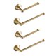 thumbnail image 1 of Juego de Accesorios del Cuarto de BañO de 4 Piezas: Toallero y Soporte para Papel HigiéNico Soporte de Pared de LatóN Envejecido, Bronce Cepillado, 1 of 5