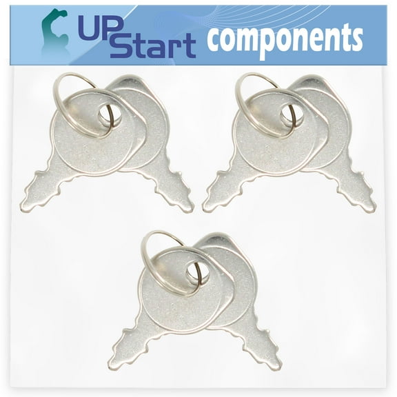 3-Pack 725-0201 Starter Key Set Replacement for Murray 425001x8C 42" Lawn Tractor - Compatible with 109310X Ignition Key