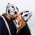 thumbnail image 5 of Pofeuu Seahorses and Hearts Print Beanie Hat for Men Women Knit Winter Hat Warm Cuffed Skull Beanie Slouchy Soft Unisex, 5 of 6