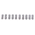 thumbnail image 4 of Brake Line Connector, Sturdy Long Life Span 10Pcs  Plated Copper Brake Pipe Connector  For 4.75mm Dia Tube, 4 of 8