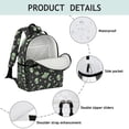 thumbnail image 5 of Starry Night Toddler Backpack Adjustable Padded Straps Chest Buckle Large Capacity Durable Bookbag, 5 of 5