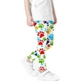 thumbnail image 4 of Cute Leggings Girls Funny Print Casual Stretch Cozy Cotton Long Pants Fashion Slimming Sweet Toddler Outfits, Multicolor, 5 Years, 4 of 4