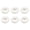 White, variant on 6Pcs Round Foot Pedal Switches Step on Button Control for Floor Lamp Easy Install