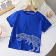 thumbnail image 2 of Quealent Toddler Baby Boys Girls Cotton Shirts Bus Racing Race Car T-Shirts Kids Summer Short Sleeve Tee Tops Clothes (Blue, 11-12 Years), 2 of 4
