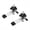 5-1/2" Hold Down Clamps - 2PK, variant on DuBois T Track Intersection Kit for Woodworking, Aluminum Double Cut Profile and Predrilled Mounting Holes (51016)