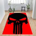 thumbnail image 3 of Punisher, Skull Rug, Punisher Decor Rug, Skeleton Head Punisher, 3 of 8