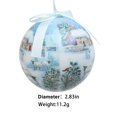 thumbnail image 3 of Zmeidao Christmas Ball Ornaments Tree Decorations, 2.8 Inch Multi-style Christmas Bulbs Ornaments for Christmas Tree Xmas Party Decorations, 3 of 5