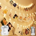 thumbnail image 1 of Control remoto String Lights Decute de 50 LED, 5,2 m, blanco cálido, 8 modos, 1 of 8