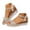 Black, variant on Dakaela Espadrilles Wedge Sandals for Women Open Toe Summer Dressy Slip on Shoes Comfortable Ankle Strap Buckle Platform Walking Sandal Size 6-10 Beige
