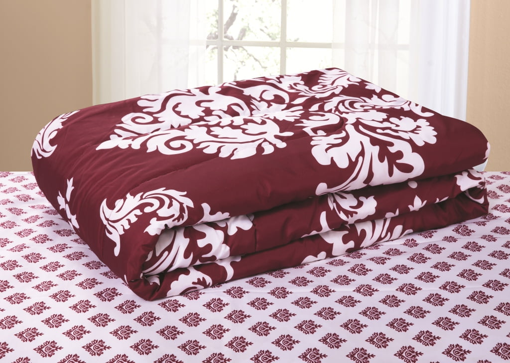 Mainstays Classic Noir Black Bed In A Bag Coordinated Bedding Mainstays Classic Noir Black Bed In A Bag Coordinated Bedding Com