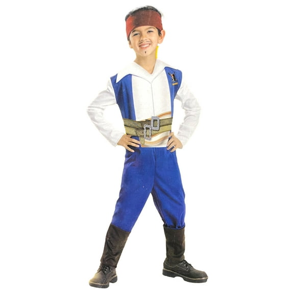 Boys Pirates Of The Carribean Captain Jack Sparrow Halloween Costume Small 4-6