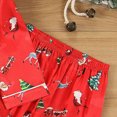 thumbnail image 6 of TOWED22 Kids Christmas Pajamas Girls Button Down Shirt & Pants Cute Toddler Xmas Pajama Set Sleepwear,5-6 Y, 6 of 7
