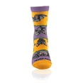 thumbnail image 4 of Bat Life Striped Socks from the Sock Panda (Ages 3-7), 4 of 5