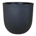 thumbnail image 3 of Better Homes & Gardens Mosswood Resin Planter Matte Black Finish 18 Inch, 3 of 10