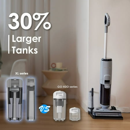 Tineco GO H2O XL Cordless Floor Washer - Grey