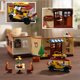 thumbnail image 5 of Juego de bloques de construcción INSOON City Street Pizza Restaurant 1098 piezas, 5 of 9