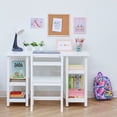 thumbnail image 2 of Fantasy Fields Wooden Desk & Chair Set, White, 2 of 17