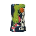 thumbnail image 5 of Lsque Dinosaur Basketball Player Printed Workout Tank Tops for Women, Athletic Sports Tank Tops, Compression Sleeveless Dry Fit Shirts,Sleeveless Yoga Shirt-, 5 of 9