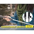 thumbnail image 4 of Trek-Z Cork Grip Trekking Poles – Lightweight Folding Hiking Poles, Adjustable Height, Compact Travel Design, Aircraft-Grade Aluminum Walking Sticks for Men & Women, 4 of 7