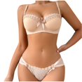 thumbnail image 2 of Aloohaidyvio Bra and Panty Sets for Women Seamless Bralettes Lingerie Sexy Sets Comfortable Sports V Neck Bras Panty Thongs Sets, 2 of 5