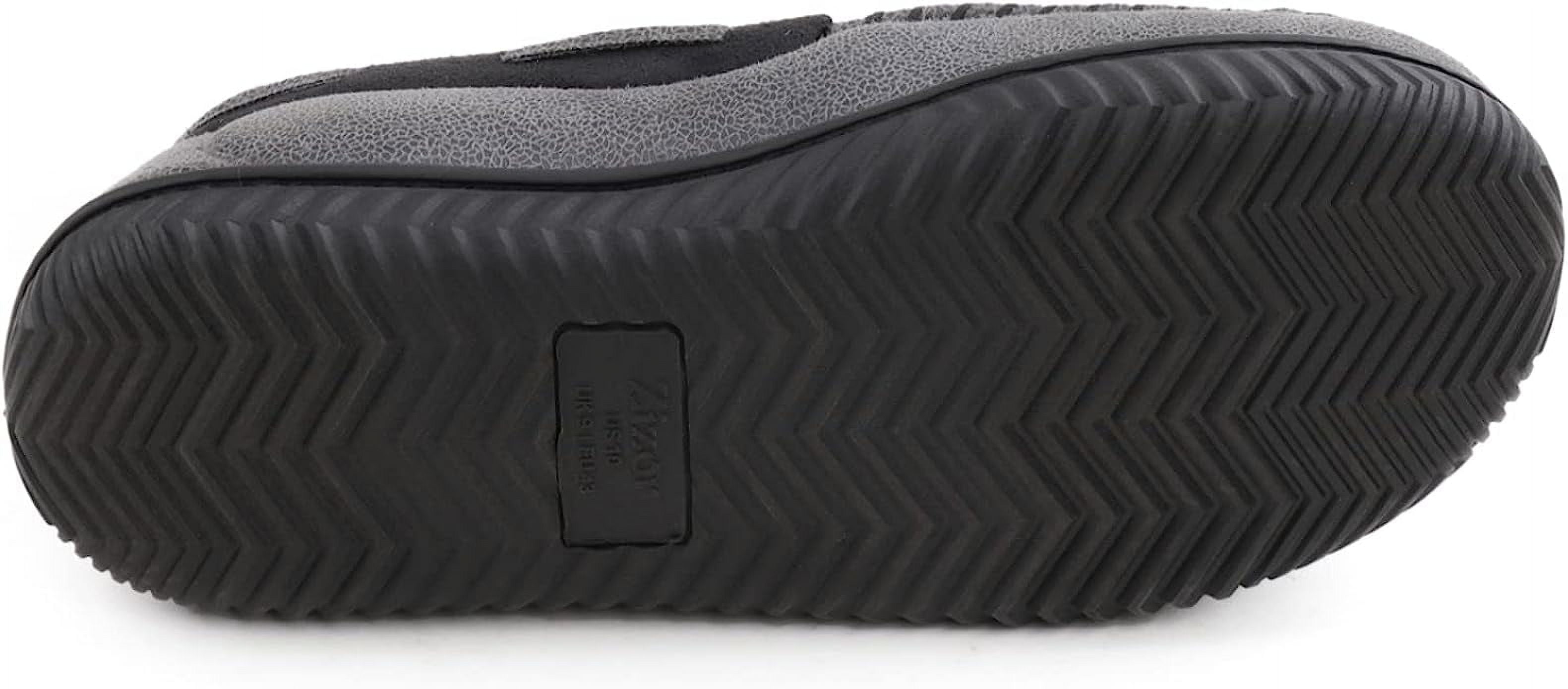 Zizor Men's Microsuede Moccasin Slippers with Comfy Memory Foam, Closed Back House Shoes Indoor Outdoor